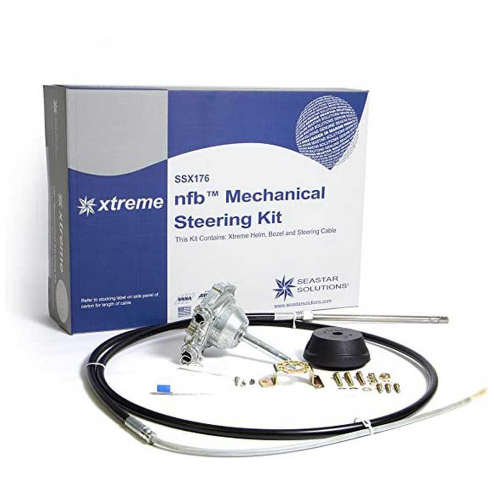 Dometic SeaStar Xtreme Steering Kit NFB (No Feedback) with Single Cable, SSX17611, 11ft.