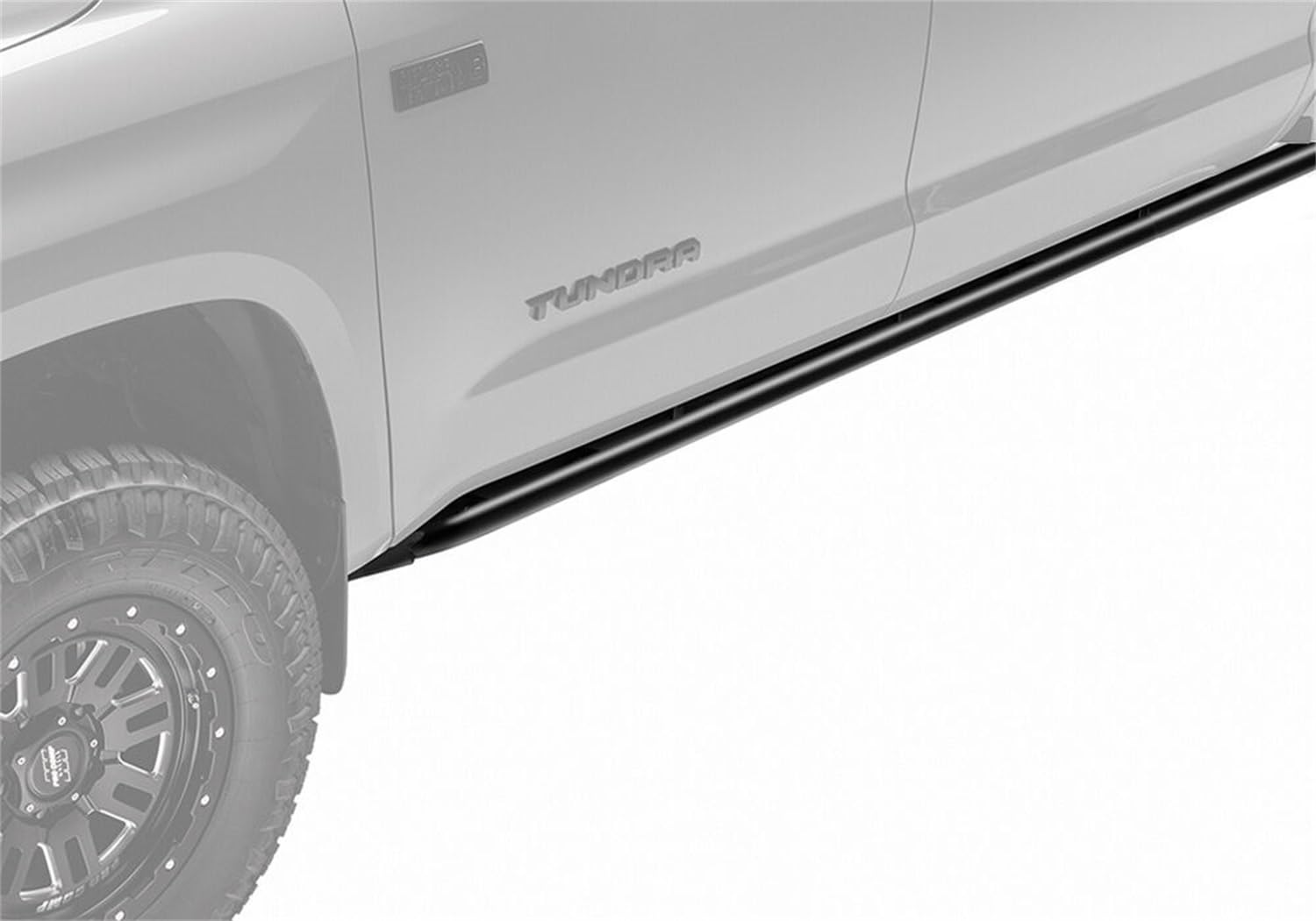 RKR Rails RealTruck for Silverado/Sierra | Cab Length, Tubular Steel, Textured Black | C144RKRCC | Fits 2014-2019 Chevrolet Silverado/GMC Sierra 1500 (Classic Model Only) Crew Cab, SRW Gas