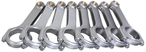 Eagle H-Beam 6125O3D Connecting Rods: Chevrolet, LS (set of 8) - common stroker rod
