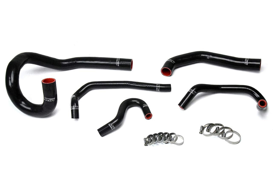 Black HPS 57-1612-BLK Silicone Radiator and Heater Hose Kit Coolant