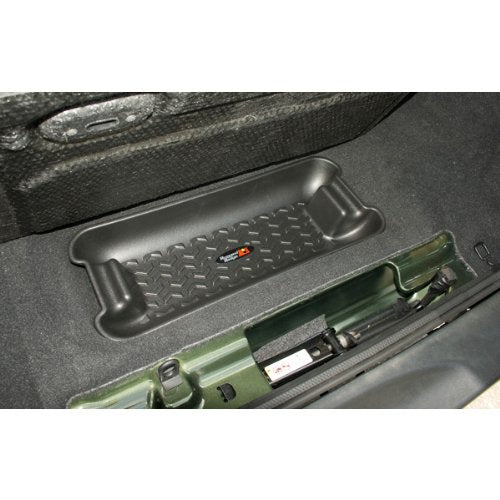 Cargo Storage Bin Rugged Ridge 13122.01, Rear; 07-12 Jeep Wrangler JK