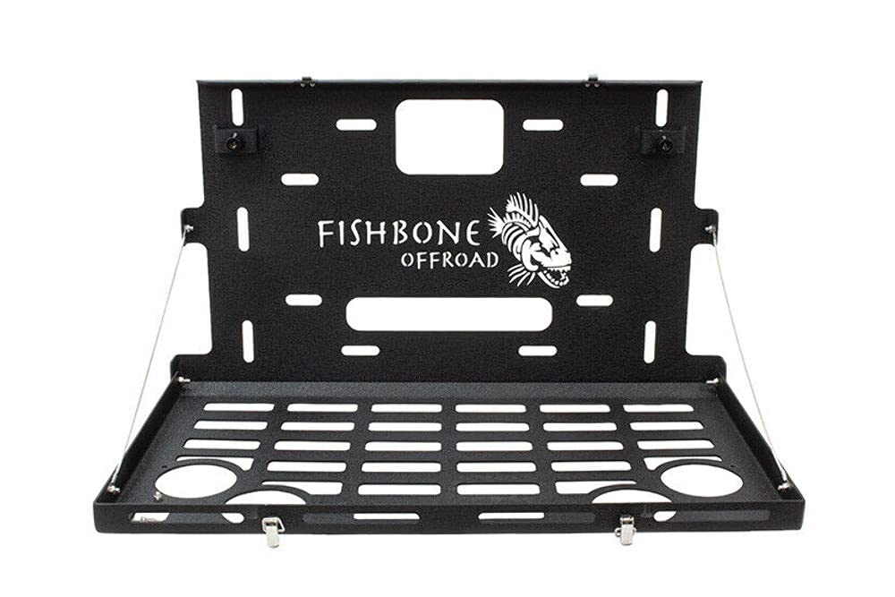 Wrangler JK 2007-18 Tailgate Table Black Powder Coat