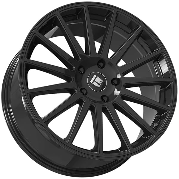 TOUREN ALLOY RIM/WHEEL TR92 3292 GLOSS BLACK 22X9 5-114.3 32MM 72.6MM (PRICE IS PER RIM) CENTER CAP INCLUDED, LUGS & HUB RINGS NOT INCLUDED