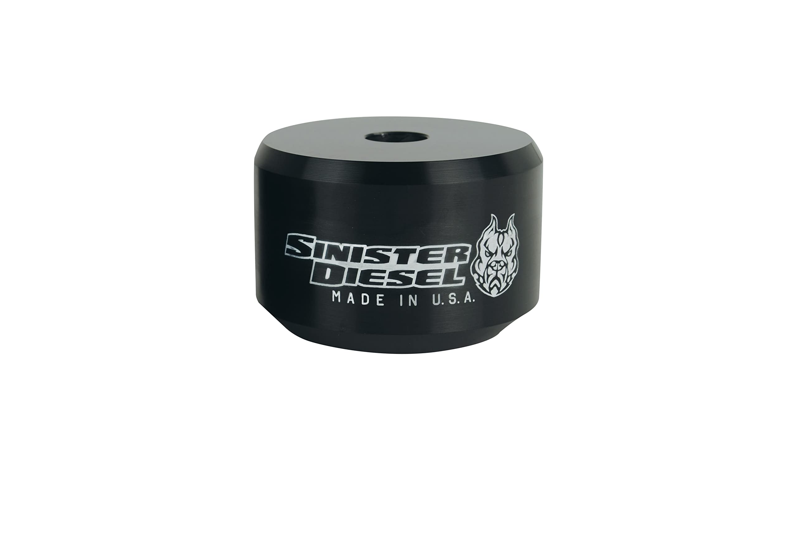 Sinister Diesel Leveling Kit Black for Ford Powerstroke 2005-2016 (4WD Only) - 2 Inch Billet Aluminum Coil Spacers, 2 Year Warranty