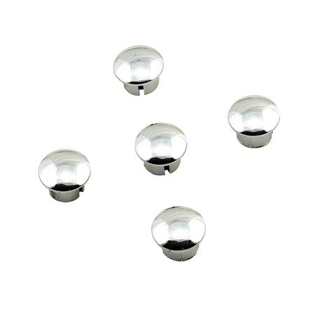 Chrome Mr. Gasket Wheel Plugs 5104