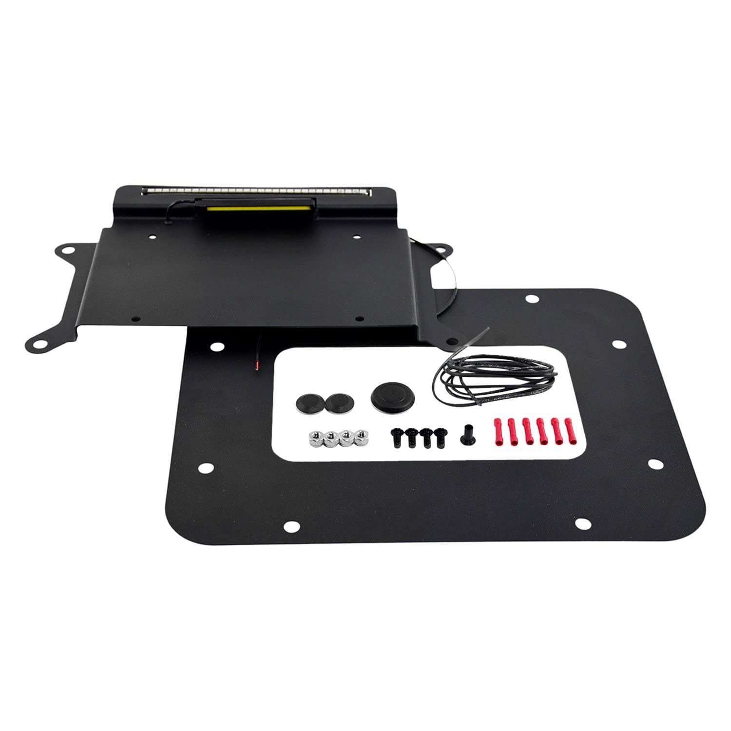 Backside KENTROL License Plate Mount with LED's 80703