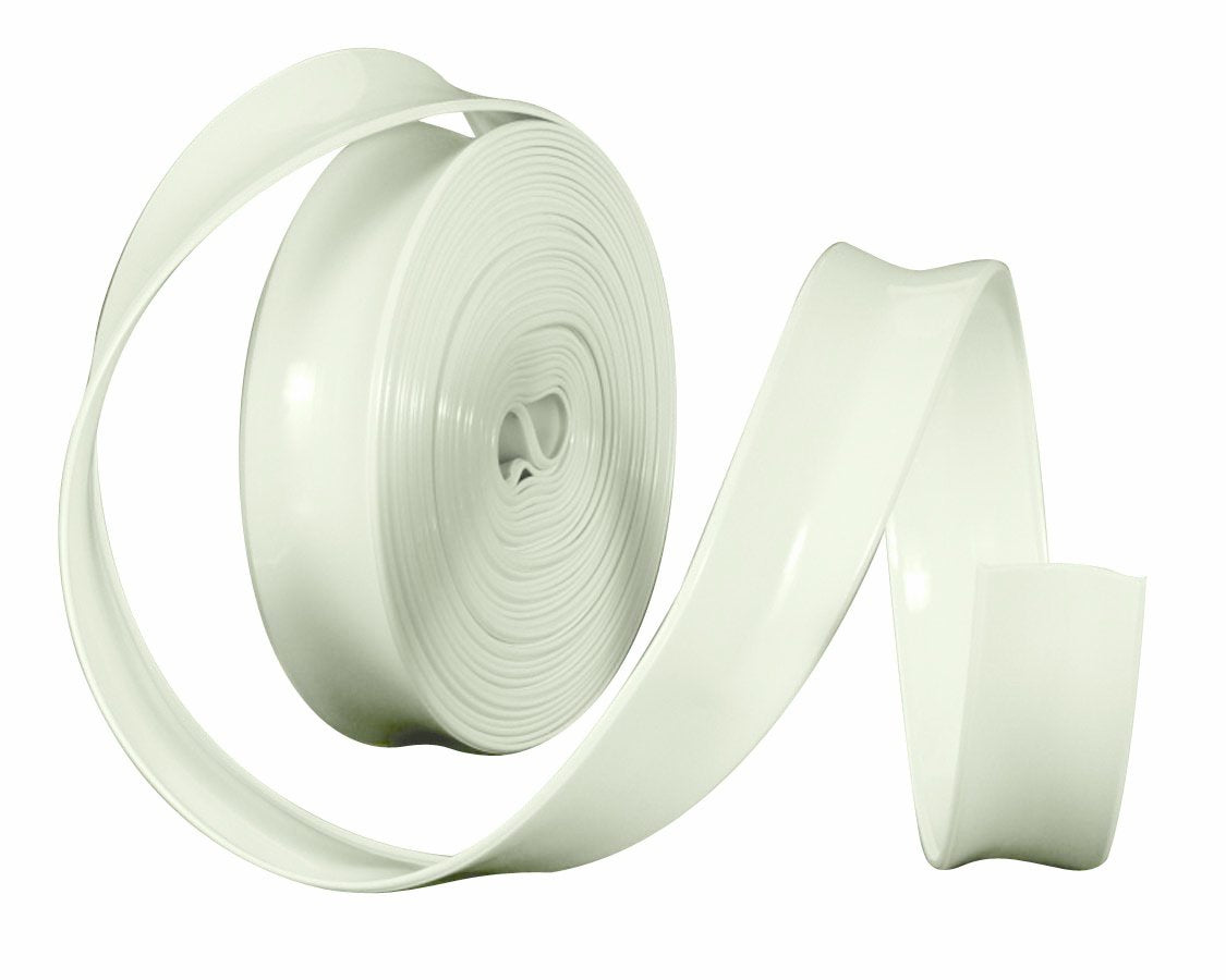 Vinyl Trim Insert AP Products 25302 1" x 1000', White