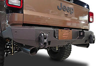 65-92540 SteelCraft - Full Width Textured Black Rear HD Bumper