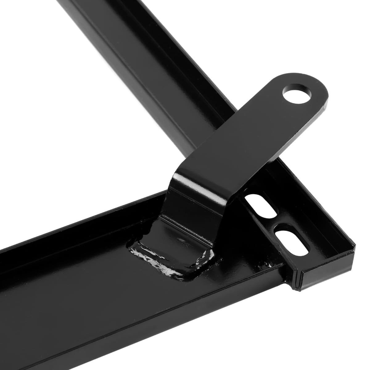 Black Spec-D Tuning Racing Seat Mounting Brackets Rail Track Pair Compatible with 1993-2002 Chevy Camaro