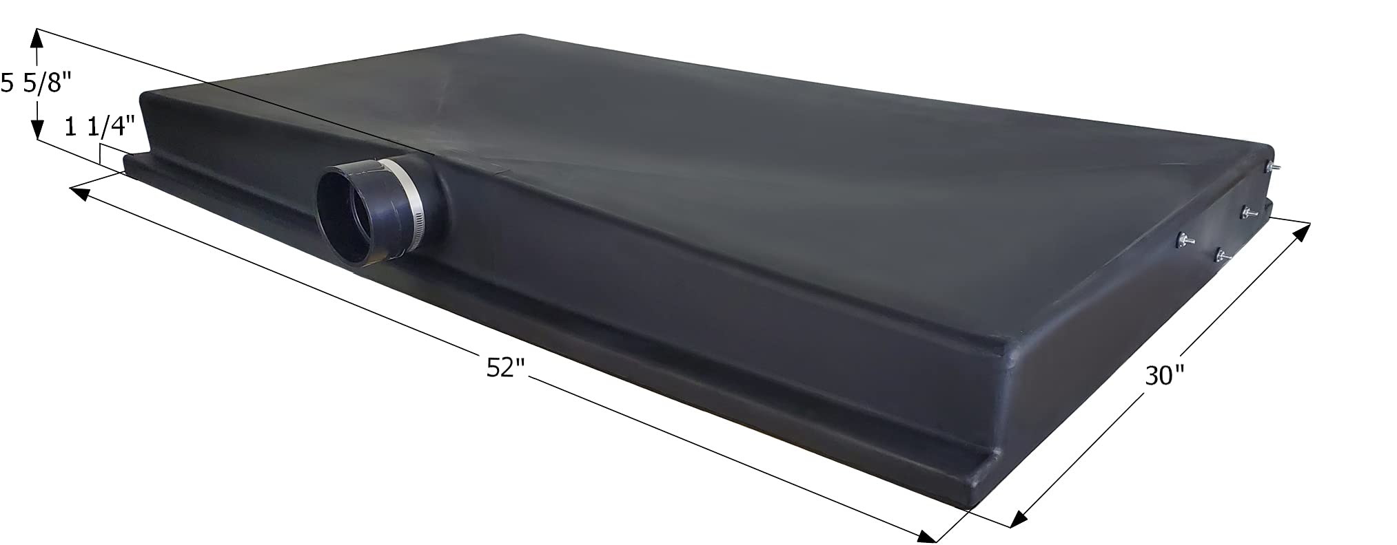Holding Tank Icon 14251, H3546, 52x30x5 5/8, 25.4 Gal., 0256347