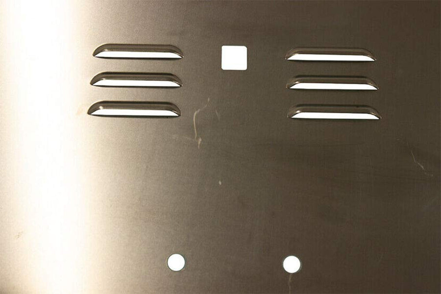 Fishbone FB31124 Offroad: Tj Raw Hood Louver (97-02)