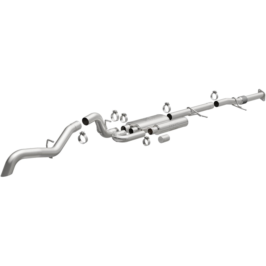 Performance Exhaust System MagnaFlow 19648: Cat-Back, Overland Series, Single Passenger Side Rear Exit Style
