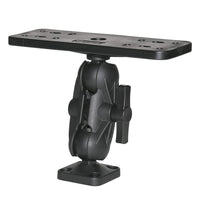 Ball-Mount Scotty 0163 Fish Finder and Universal Mounting Plate , Black , Large