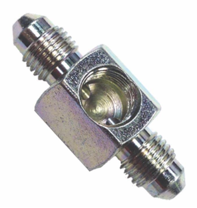 347-03 Red Horse Performance -03 An Male To -03 An Male With 1/8" NPT Port On Hex For Brake Light Switch