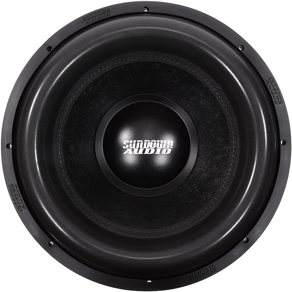 15" Sundown Audio X v.3 Subwoofer – Dual 2 Ohm, 2500W RMS/5000W Peak, 3" VC, 30mm Xmax, Mega-Roll v.2 Surround, Triple Stack Motor, Deep Bass SPL Sub for Ported Enclosures