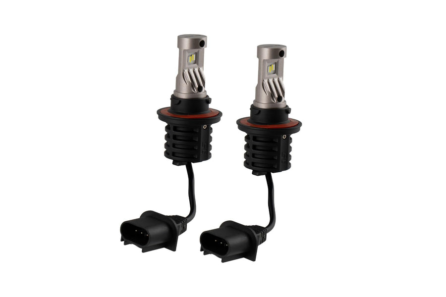 SL2 LED Fog Light Bulbs Diode Dynamics compatible with H13 bulb size (pair), Cool White (6000K)