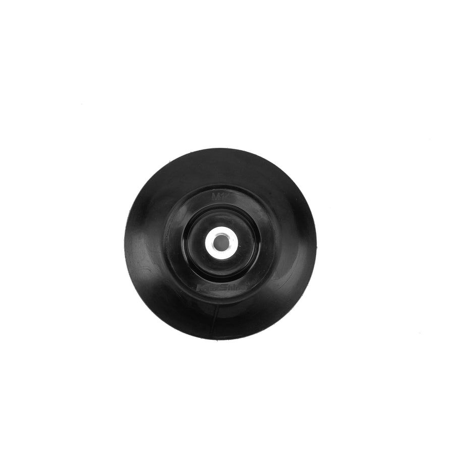 7” Maxshine Universal Black RO Polisher Backing Plate – Durable One-Piece Molded Design, High-Elasticity PU with Hook & Loop Fastening – Fits Foam, Wool & Microfiber Pads