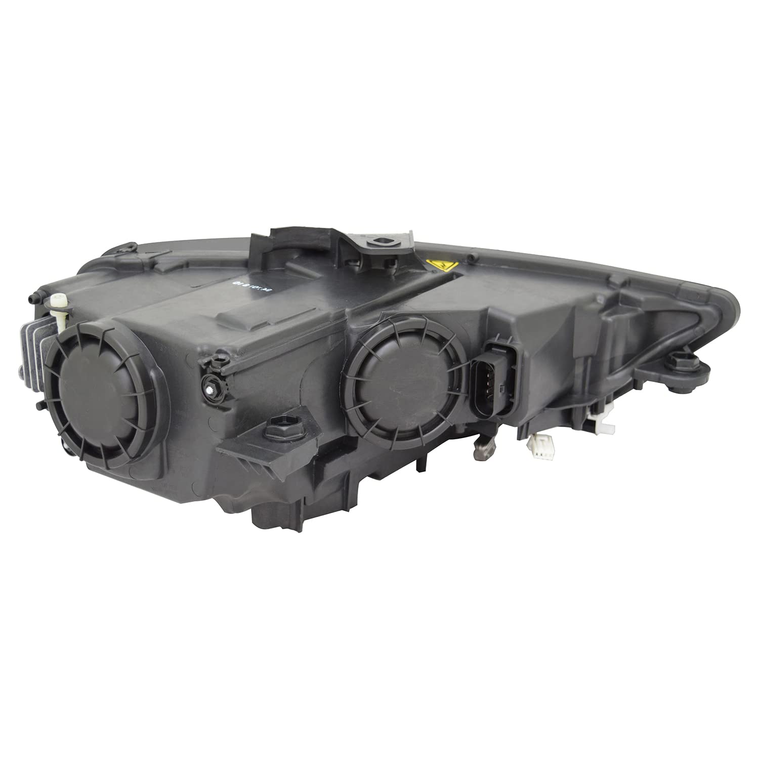 Left TYC Headlight Assembly Compatible with 2015-2016 Audi A3
