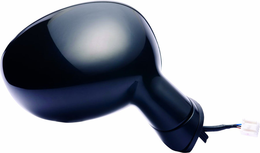 Mazda MX-5 Miata Fit System 66567M Passenger Side Replacement Convex Mirror, Black PTM