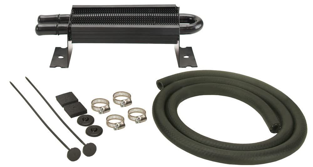 Power Steering Derale Cooler Kit, Black 13210