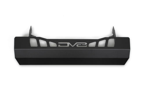 Sway Bar Disconnect Skid Plate DV8 Offroad for 2018-2025 Jeep JL & JT | Protects Rubicon Sway Bar Disconnect Motor | Conceals Crash Bars When OEM Bumper is Removed | Vented for Airflow to Engine Bay
