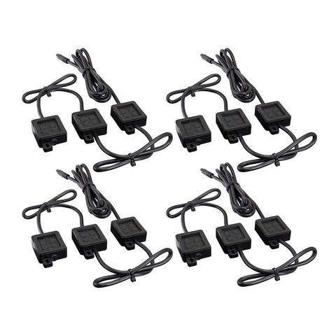 4-Pod Metra Rgbw Rock Led Light Kit