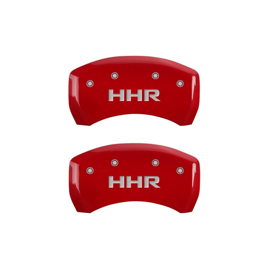 MGP Caliper Covers HHR 14224SHHRRD Red Caliper Covers - Engraved Front & Rear44; Set of 4