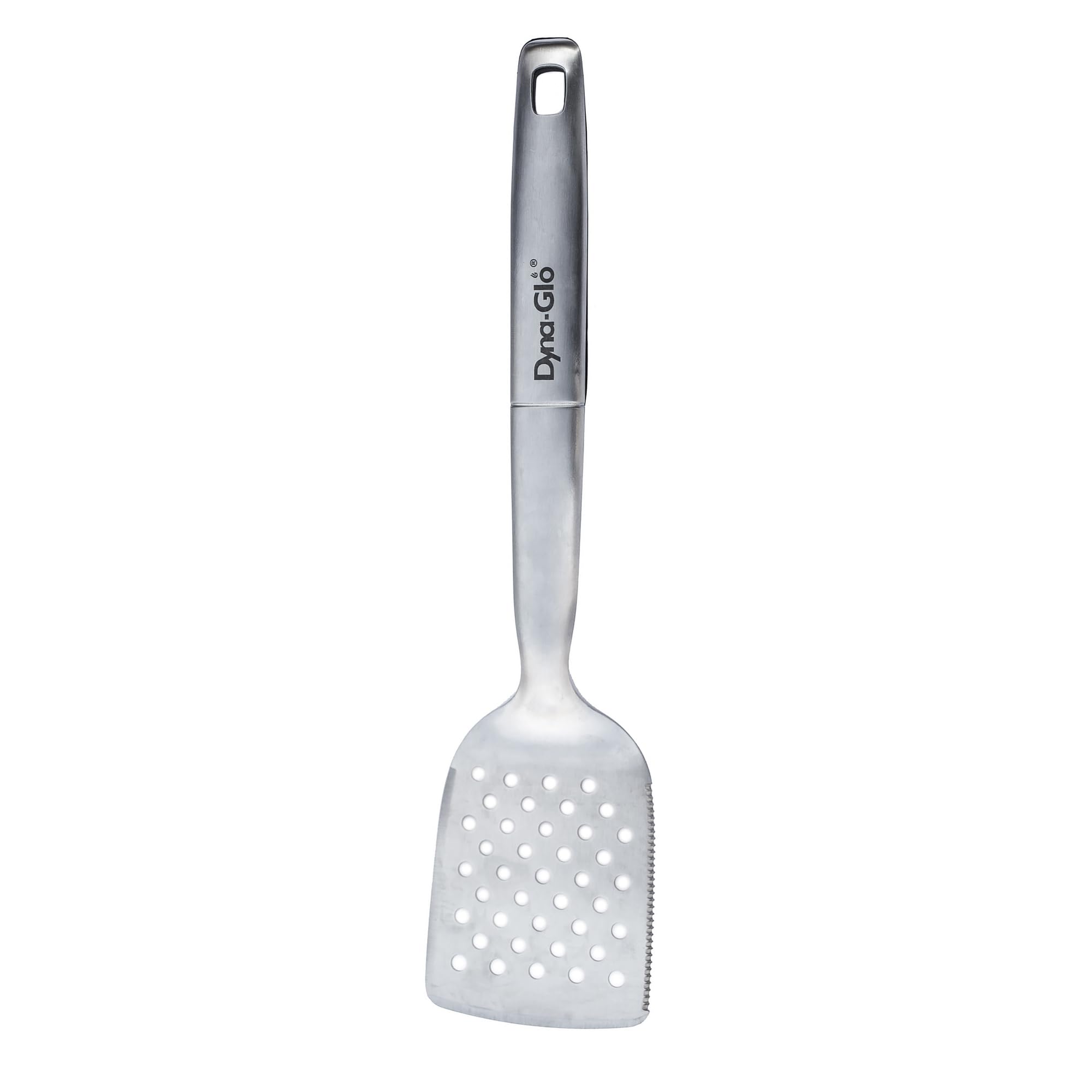 2PC Dyna Glo Stainless Steel Set Spatula and Tongs