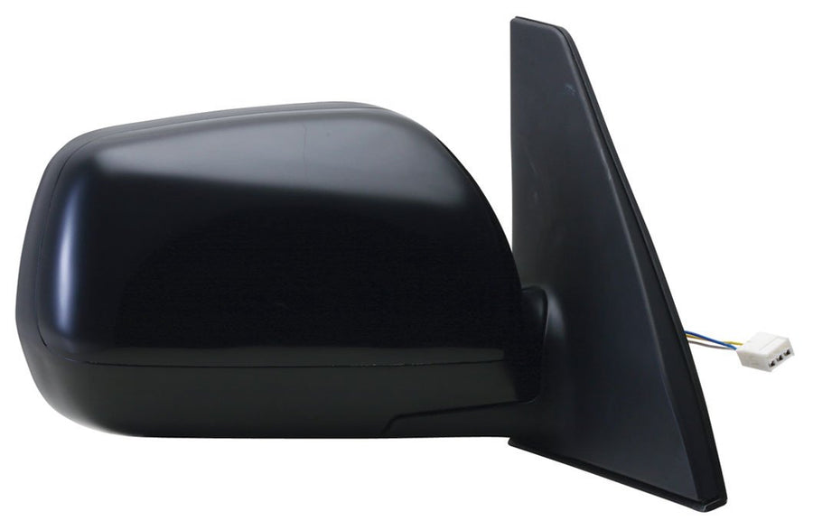 Black Passenger Side Mirror for Toyota RAV4, Foldaway, Power