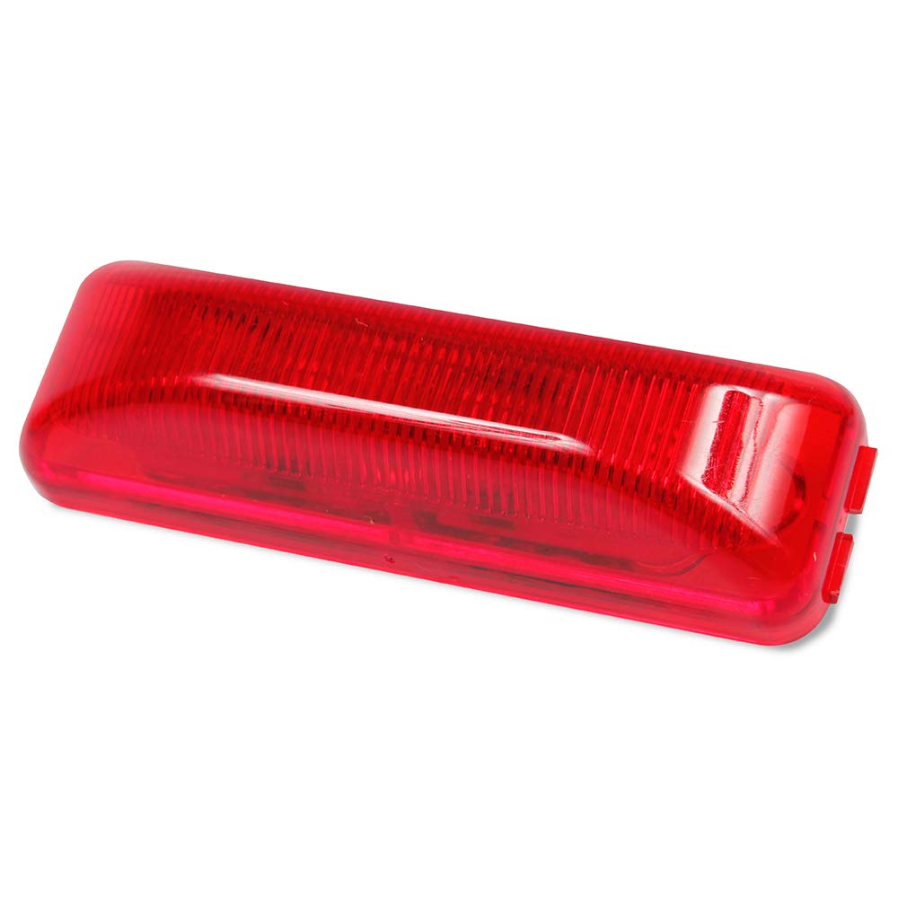 Custer 3 3/4" CPL375R-K Red LED Light w/Mount Bracket