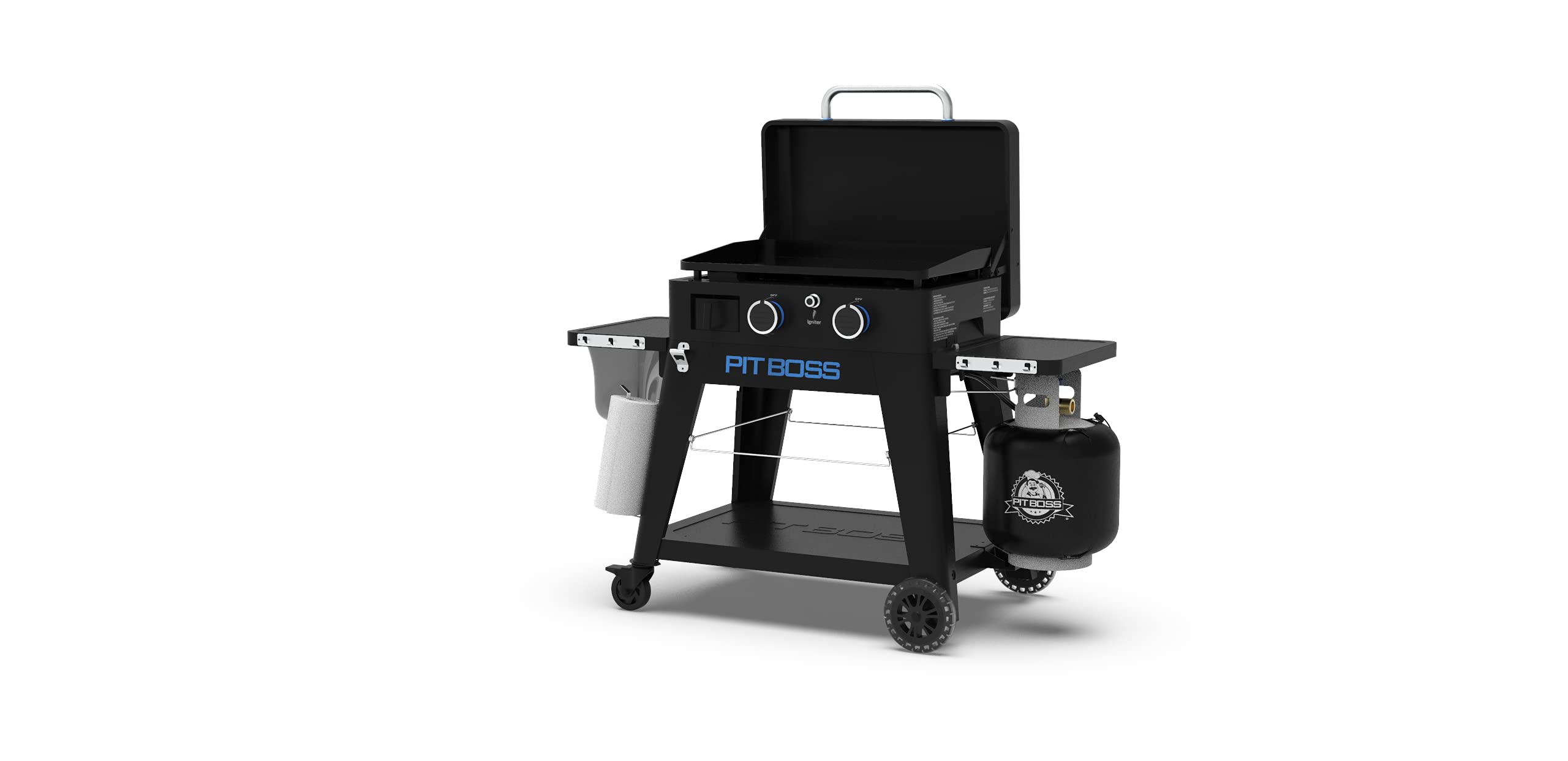 Ultimate PIT BOSS PB2BGD2 Gas Griddle, 2 Burner, Black