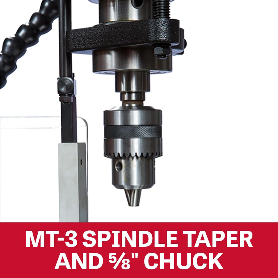 22-Inch JET Floor Drill Press, 12 Speed, 1-1/2 HP, 115/230V 1Ph (Model IDP-22)