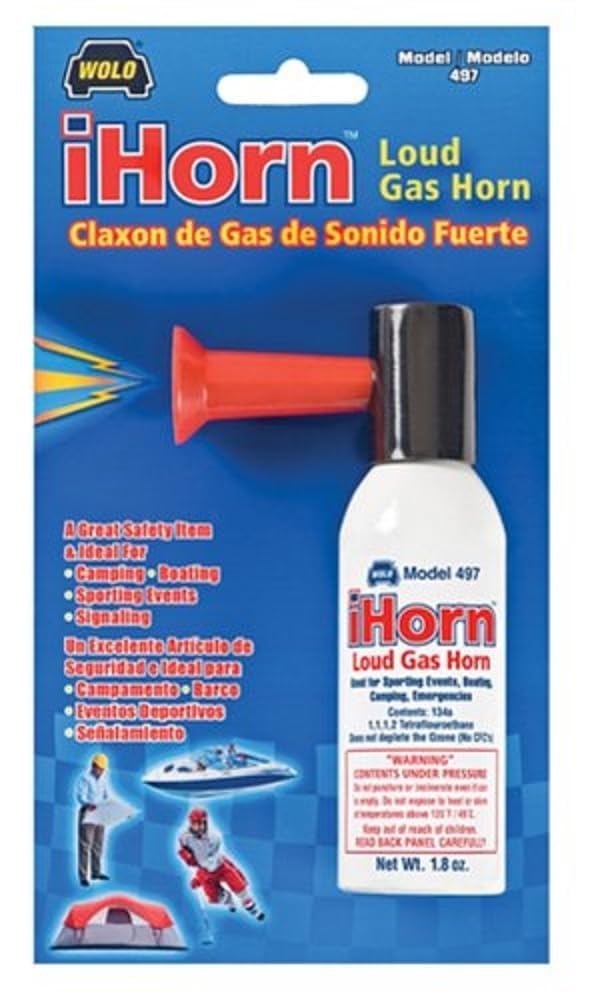 iHorn Wolo 497 Mini Hand Held Gas Horn