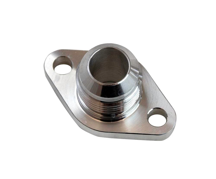 Moroso 23721 Turbo Return Fitting 10AN, Fits 20967 Oil Pan for Mistubishi EVO 7/8/9