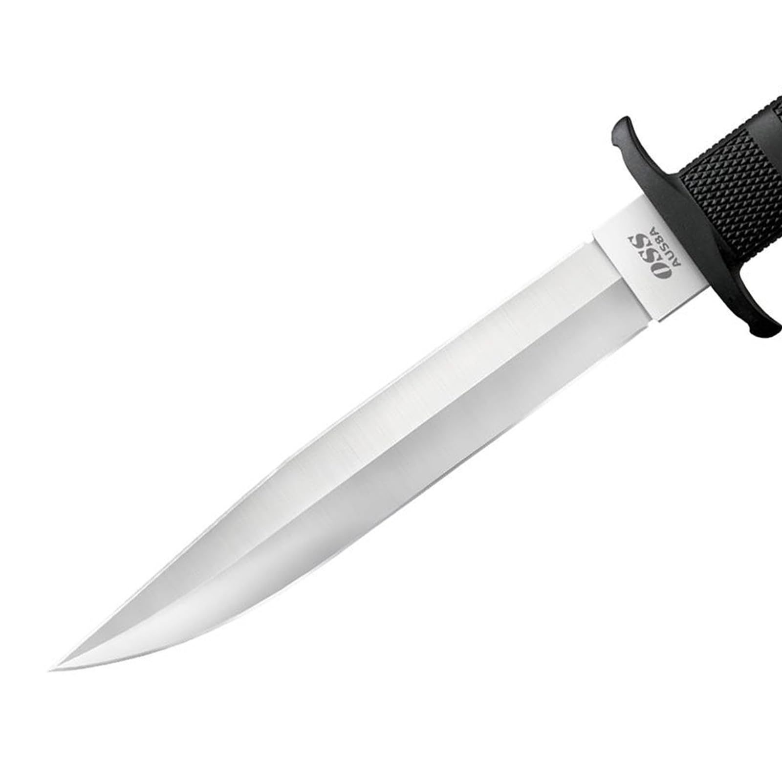 COLD STEEL 8.25" OSS Japanese AUS8A Clip Point Blade 5.125" Kray-Ex Handle Tactical Outdoor Hunting Fixed Blade Knife w/Secure-Ex Sheath