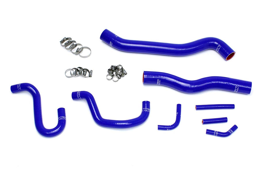 Blue HPS 57-1518-BLUE Silicone Radiator and Heater Hose Kit Coolant