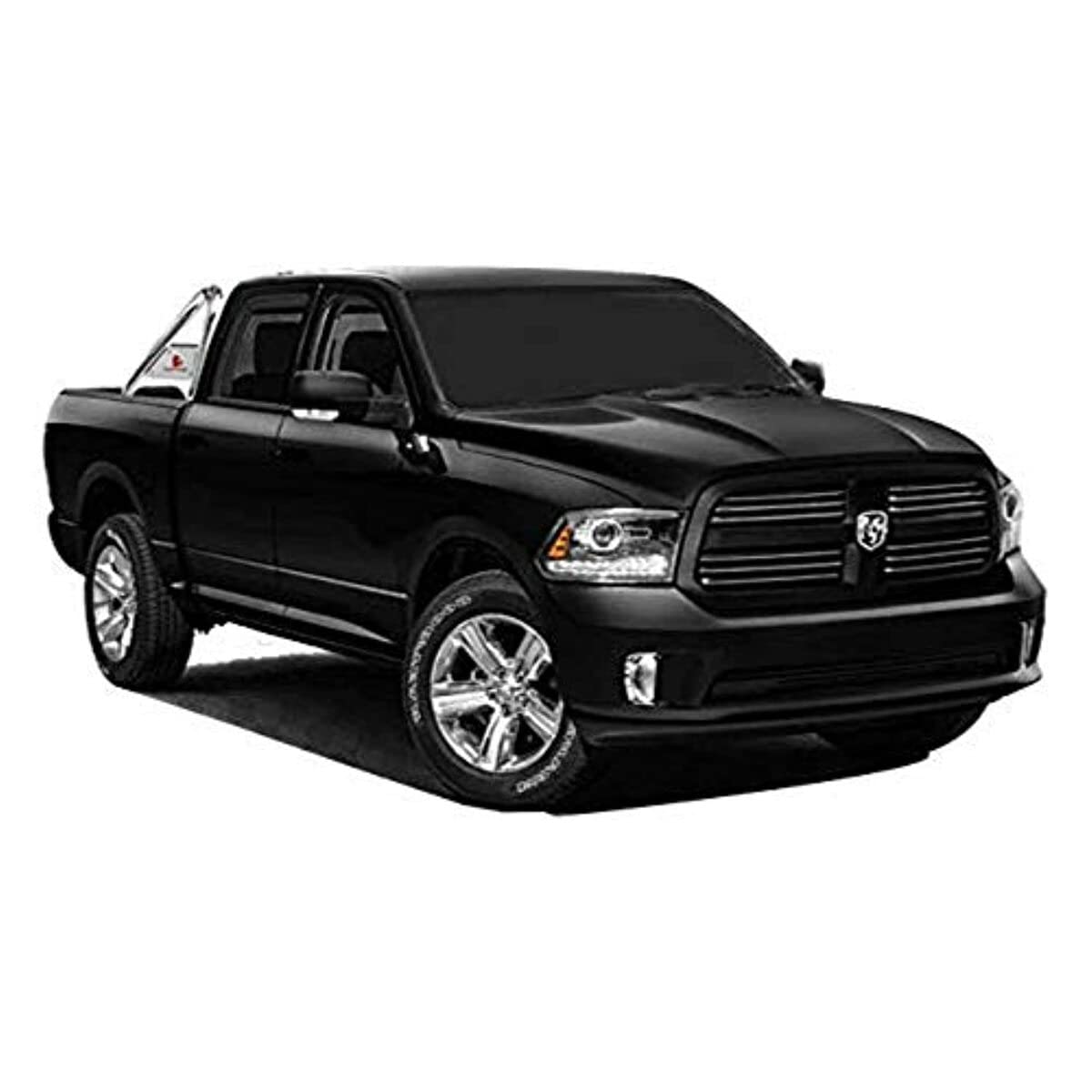 Classic Black Horse Roll Bar Stainless Steel Compatible with 19-24 Ram 1500 Excludes Classic models-RB002SS