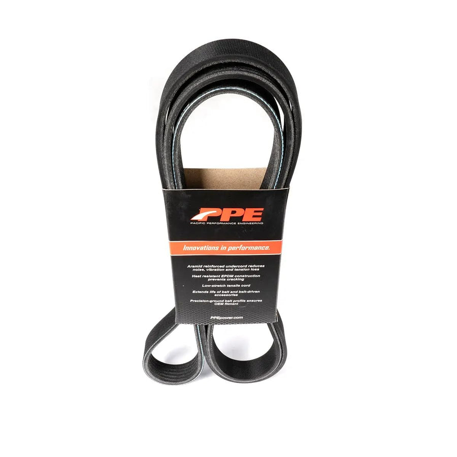 Heavy-Duty High-Performance Serpentine Belt - 2004.5-2016 Duramax w/PPE Dual Fueler