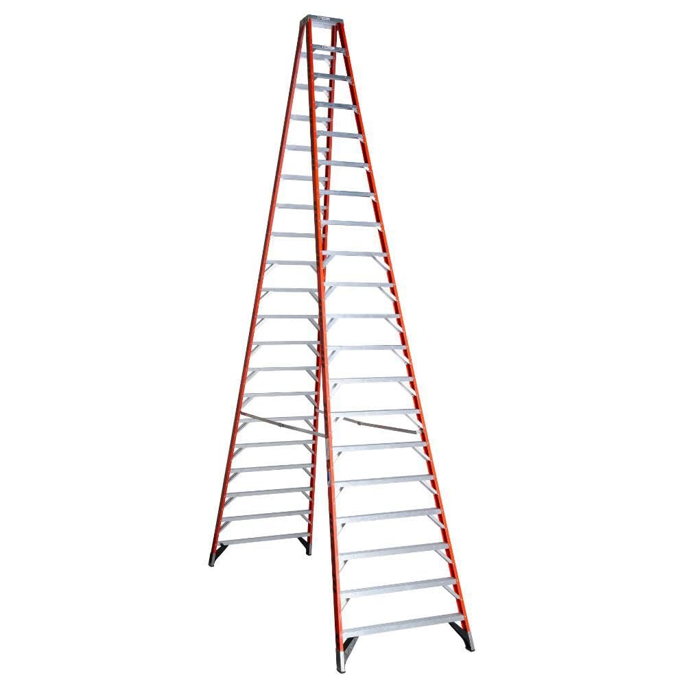 Twin Werner (T7420) Step Ladder, Fiberglass