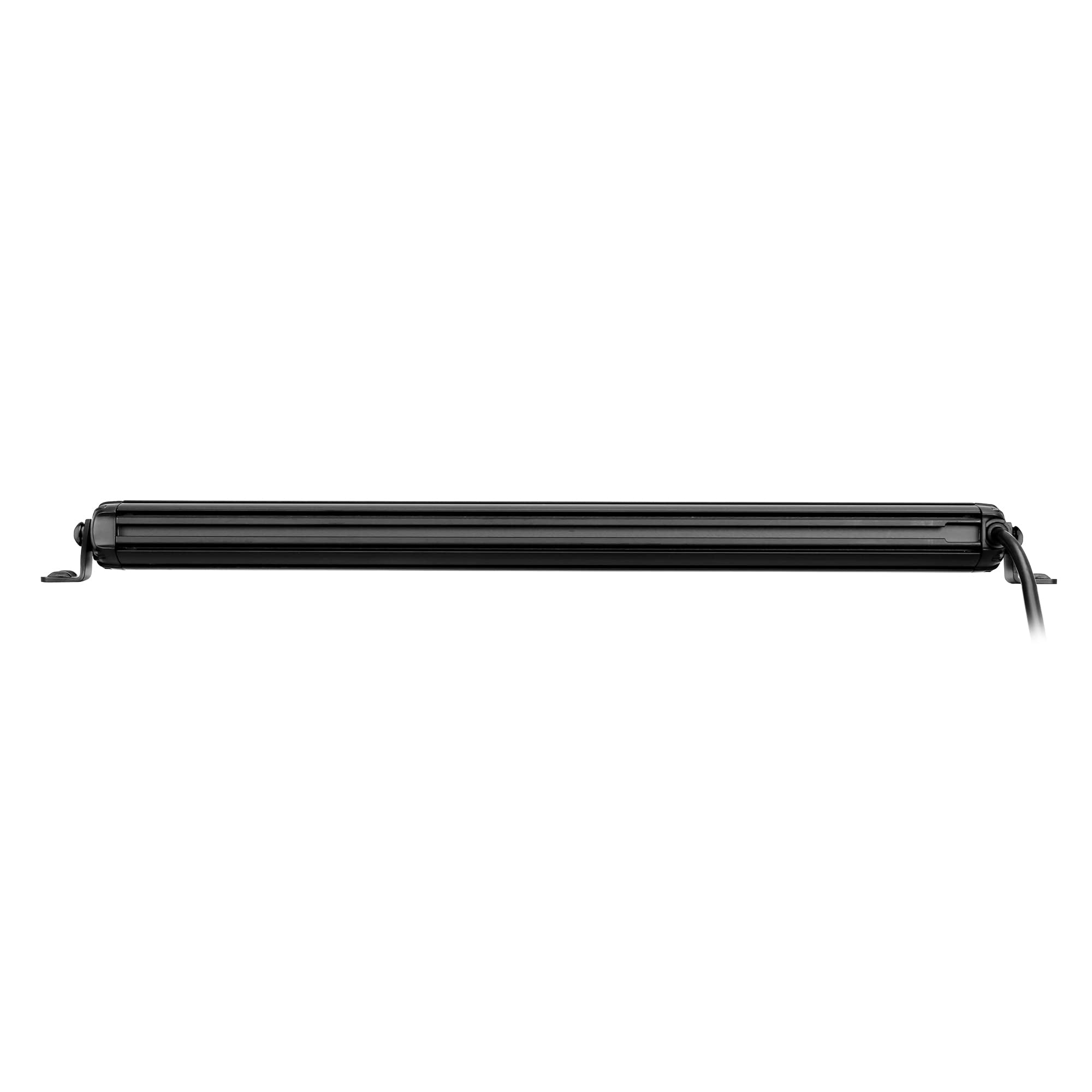 Xplor Lighting: Go Rhino Blackout Series 20.5" Single Row LED Light Bar | Surface Mount (Threaded Stud Mount), Aluminum, Black | 751052001CSS