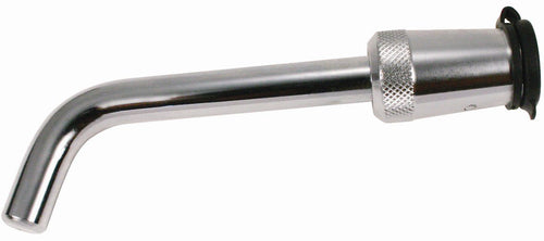 5/8" Dia. Trimax Deluxe Key Bent Pin Receiver Lock, 3-1/2" Span TR200, Clam Packaging, Chrome