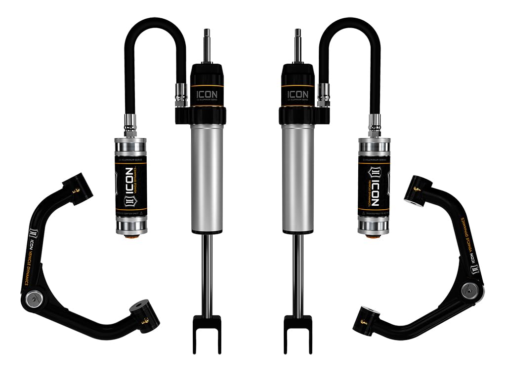 0-2 Lift ICON, 2.5 VS Shock System RR/CDCV, Tubular UCA, Compatible with 2020-Up GM 2500/3500 HD, 78734T