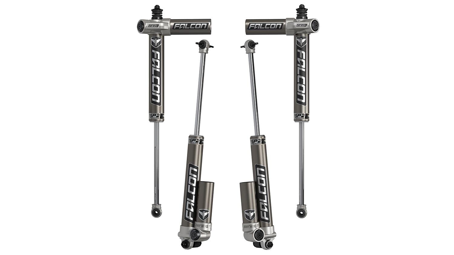 Falcon JK 2DR SP2 3.1 Piggyback Shock Kit (3–4.5” Lift)