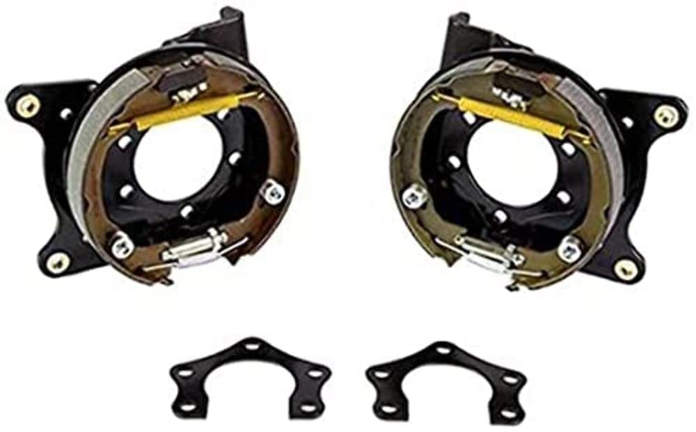 Brackets (2) - Mpr/Dana-Grn w/Ring, Disc/Drum, 2.36" Off,1 pc vented