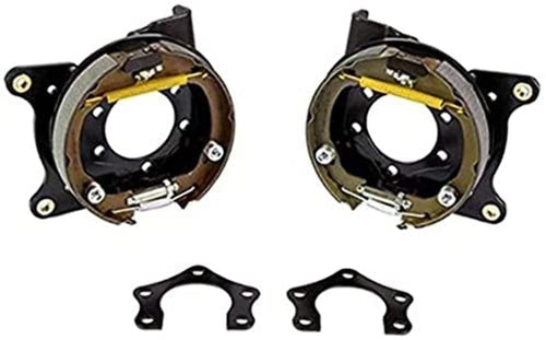 Brackets (2) - Mpr/Dana-Grn w/Ring, Disc/Drum, 2.36" Off,1 pc vented