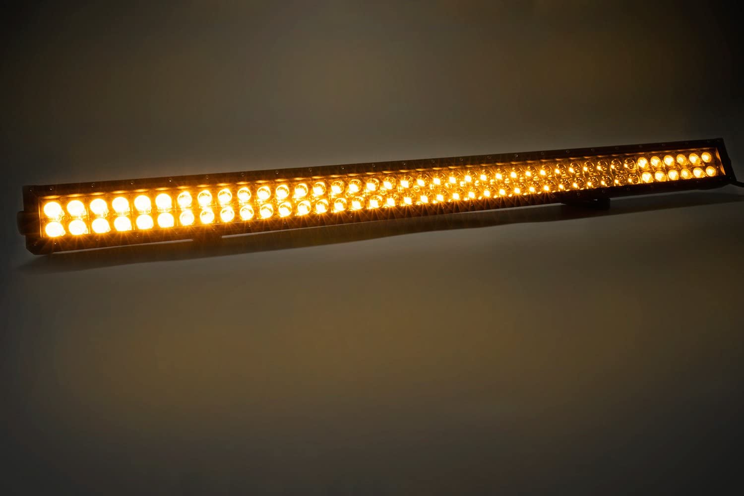 77040 Southern Truck 40" Amber/White Led Light Bar, Dbl Row, Combo Flood/Beam 72W (Dt Harness 79900, 79904) 14,400 Lumens