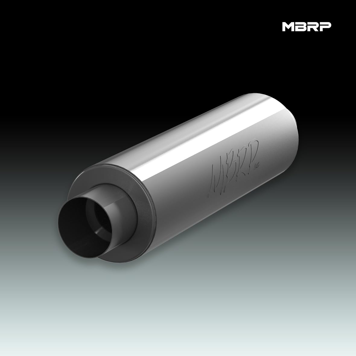 MBRP 5in ID Universal Inlet/Outlet 31in Single Muffler T409 (NO DROPSHIP)