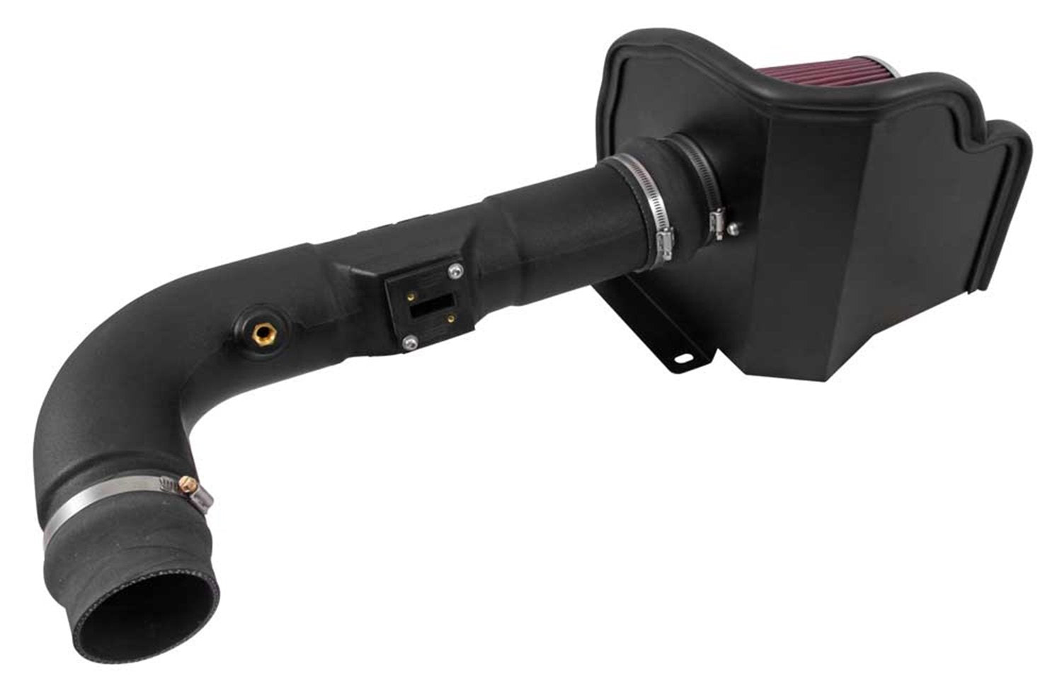 Cold Air Intake System K&N: High-Flow Air Filter, Increase Performance & Towing: Compatible with 2014-2018 Chevrolet/GMC: Silverado 1500, Sierra 1500, 63-3085