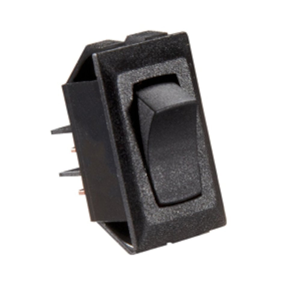 Rocker Switch RV Designer Collection S321 10A Mom On/Off, Black