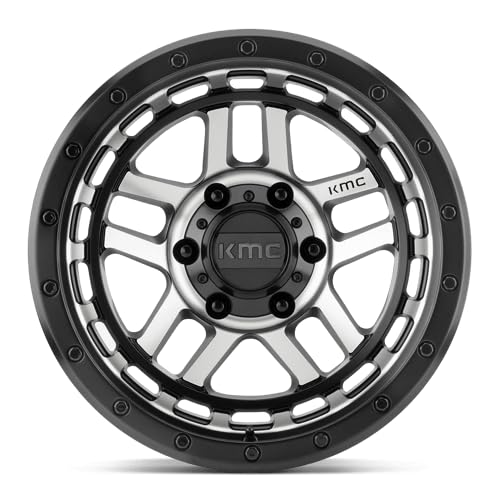 KMC 17X8.5 KM540 5X5.0 S-BLK MACH 18MM - KM54078550518